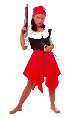 Piratin (Kleid/Kopftuch)