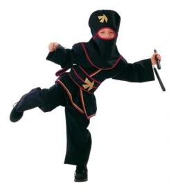 Ninja Gold-Star (Oberteil/Hose/Schärpe/Haube)