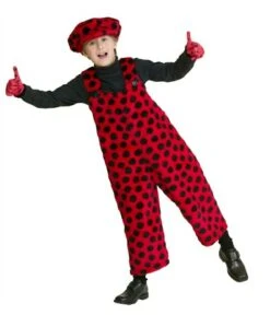 Latzhose Marienkäfer (Plüsch)