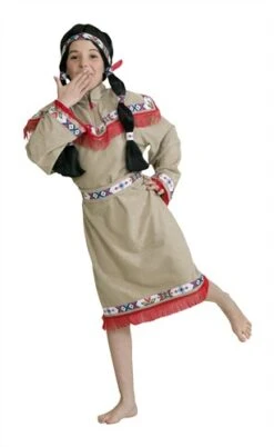 Indianerin Comanche (Kleid/Gürtel)