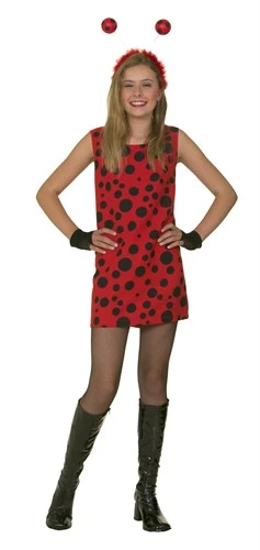 Kleid Marienkäfer (Texturé)