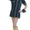 Stewardess (2-tlg) Kleid,Haube