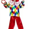 Clown Peppo 3-tlg (Bluse,Hose,Kappe)