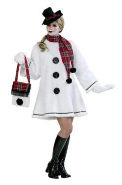 Schneefrau Luxus 4-tlg