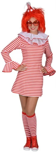 Kleid Streifen Rot/weiß