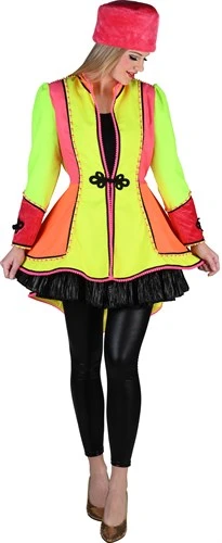 Jacke Multicolor Neon Lang
