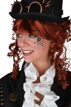 Steampunk Jacke Lady -Halloween-Kostümladen ka20118 5