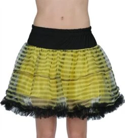 Petticoat Streifen Gelb/schwarz