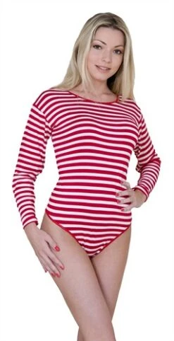 Body Streifen Rot/Weiss