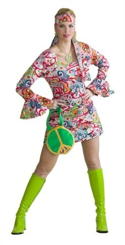 Flower Power Kleid 2-tlg