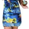 Hawaii Kleid Blau