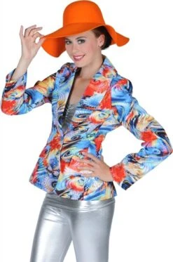 Jacke Flower Power Sky