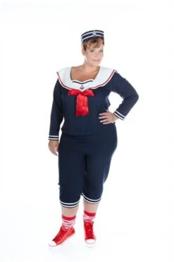 Matrosen Girl ( Bluse,Hose) -Halloween-Kostümladen ka2387 l