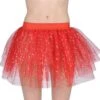 Petticoat Pailletten Rot