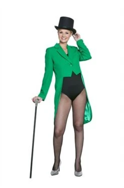 Frack Luxus Grün (Dame)