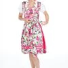 Dirndl Blumen Tanja Baumwolle Oktoberfest ( Kleid,Schürze)