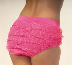 Spitzenhose Pink