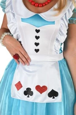 Kleid Hell Blau -Halloween-Kostümladen ka2618 4