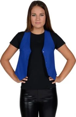 Weste Blau (Dame) -Halloween-Kostümladen ka2620 1