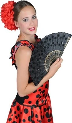 Spanierin Lola (Kleid,Bolero) -Halloween-Kostümladen ka2735 2