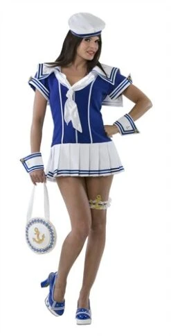 Sexy Marine-Kostüm
