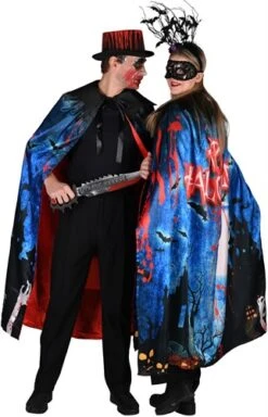 Umhang Happy Halloween Universalgr. -Halloween-Kostümladen ka60030 1