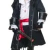 Piratenmantel Schwarz