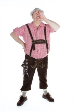 Lederhose Oktoberfest Dunkel Braun Echtes Leder Mit Bestickung 5 Lederhose Oktoberfest Dunkel Braun Echtes Leder Mit Bestickung -Halloween-Kostümladen ka6238 l