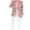 Jacke Flower Power Baumwolle