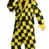 Lappenclown, Gelb/Schw (Hose/Jacke) Männer-Grösse