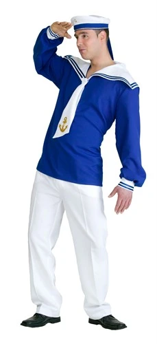 Matrose-Oberteil Kobaltblau