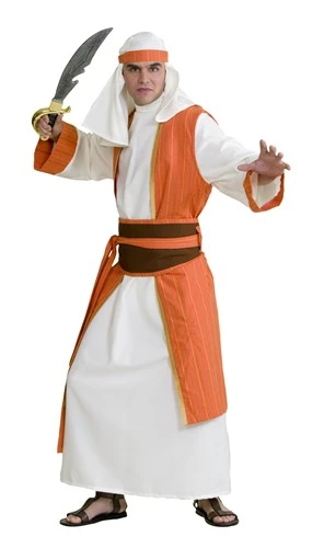 Scheich Amir (Burnus, Weste, Schärpe, Kopftuch) 1 Scheich Amir (Burnus, Weste, Schärpe, Kopftuch)