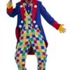 Clown Harry 4-tlg (Bluse,Weste,Jacke,Hose)