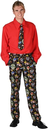 Hose Day Of The Dead Slim Fit