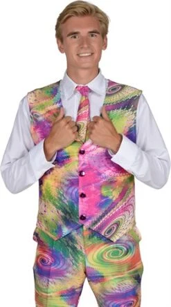 Weste Disco -Halloween-Kostümladen ka7212 1