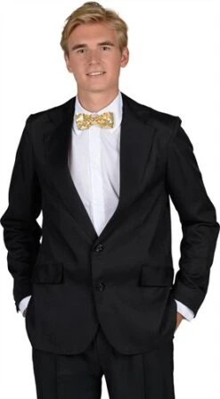 Jacke Schwarz Slim Fit