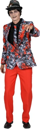 Jacke Horror Blutig Slim Fit