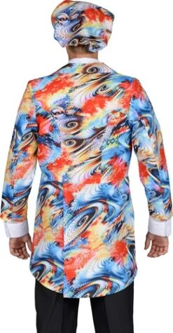 Frack Flower Power Sky -Halloween-Kostümladen ka7366 2