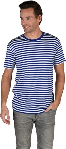 Ringelshirt Blau/weiß