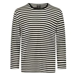 Ringelpulli Schwarz/weiß